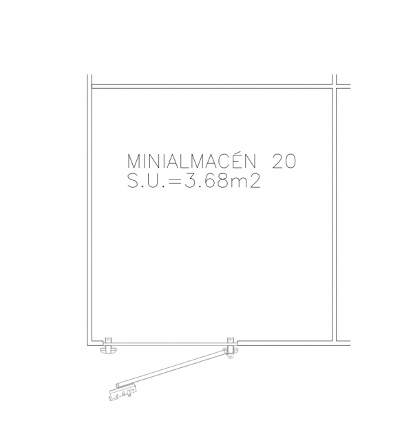 Mini almacén 20
