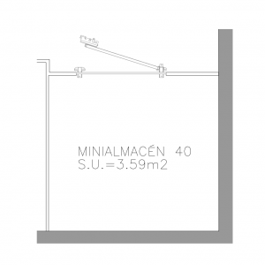 Mini almacén 40