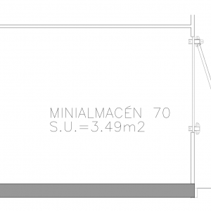 Mini almacén 70
