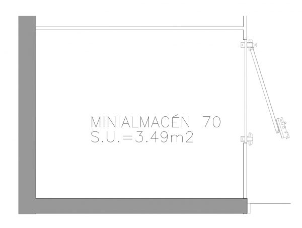 Mini almacén 70