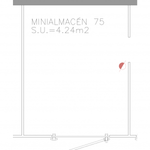 Mini almacén 75