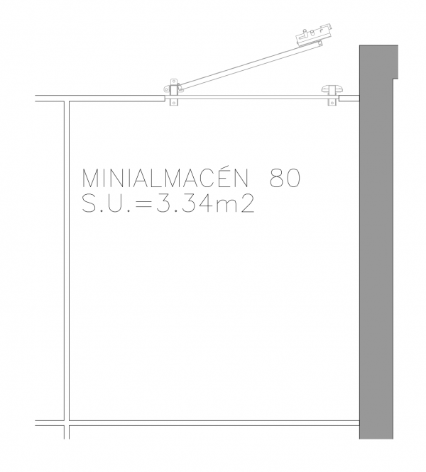 Mini almacén 80